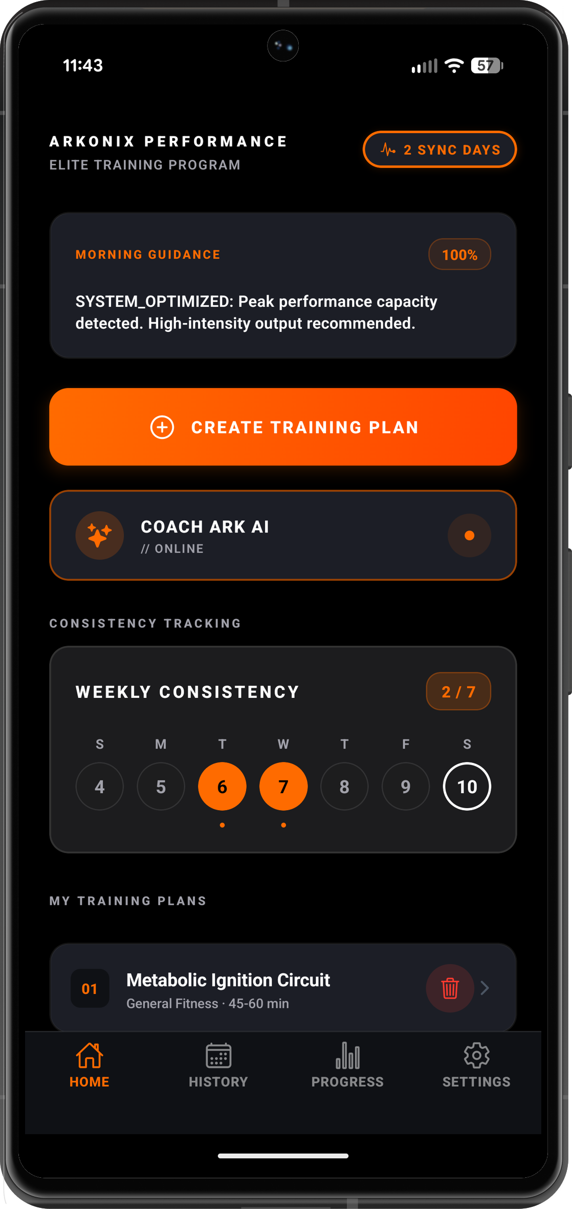 Arkonix Strength Screenshot